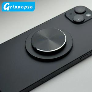 Grippopso 자기 접이식 핸드폰 그립 삼성 홀더 소켓 포켓 아이폰 52 자석 안전 반지 손가락 확장 스탠