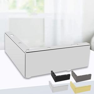 4pcs 금속 가구 피트 하드웨어 피트 지원 피트 TV 캐비닛 피트 주방 캐비닛 피트 침대 옆 테이블 피트 커피 테이블 피트