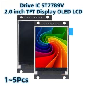 2.0 인치 TFT 디스플레이 OLED LCD 드라이브 IC ST7789V 240rgbx240 SPI 도트-Arduio 인터페이스 컬러 전체 증폭기 모듈 사운드 Led