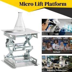 스테인레스 스틸 실험실 지원 잭 플랫폼 실험실 리프트 스탠드 테이블 또는 라우터 벤치 테이블 목공 확장형 리프트 높이 범위