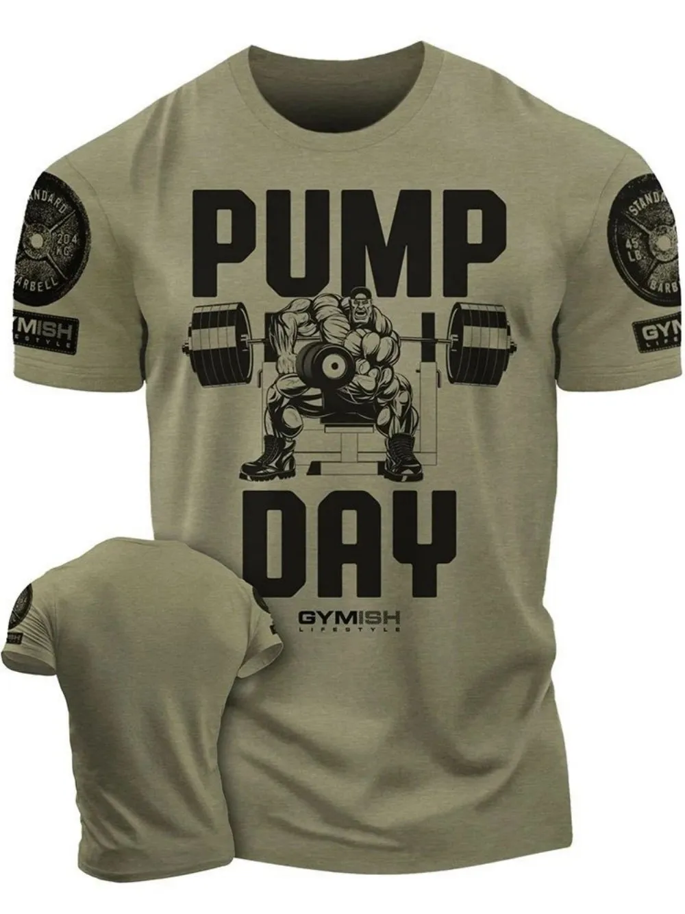 여름 새로운 아드레날린 파워 워크아웃 체육관 남성용 통기성 라운드 넥 티셔츠 고품질 레터 프린트 캐주얼 탑