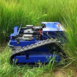 중국산 맞춤형 디젤 엔진 로봇 잔디깎이 CE 유로 5 크롤러 원격 제어 잔디깎이 판매