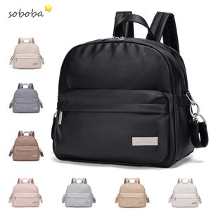 Soboba 여성 기저귀 배낭 신생아 방수 다기능 라이트 기저귀 변경 가방 여행용 Protable