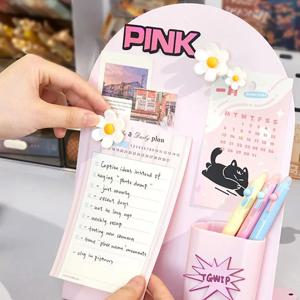 데스크탑 자기 메시지 보드 노트 보드 수직 배지 카드 스토리지 디스플레이 보드 자기 사진 프레임