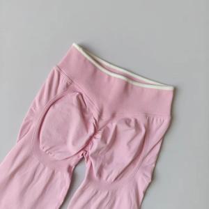 시ーム리스 하이웨이스트 요가 팬츠 여성용 뱃살 보정 레깅스 신축성 부드러운 운동 러닝 레깅스 편안한 짐 스포츠 타이즈