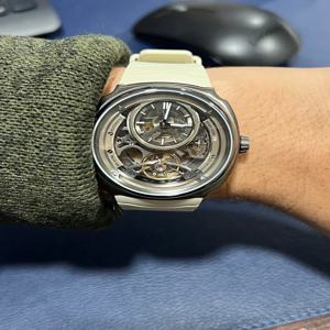 커플 자동 시계 럭셔리 스켈레톤 기계식 시계 방수 스테인리스 발광 손목시계 다니엘 고먼 DG 브랜드