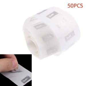 50Pcs NFC 칩 Ntag213 스티커 습식 인레이 11x21MM 13.56MHz 라벨 태그 213 위조 방지 라벨 전자 라벨
