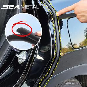 SEAMETAL 자동차 도어 고무 씰 스트립, C필러 보호용 범용 자동차 도어 웨더스트립, 자동차 액세서리용 씰링 스트립