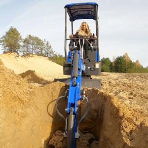 미니 굴삭기 1톤 1.2톤 1.8톤 2톤 가정용 정원 다기능 소형 굴삭기 맞춤 제작 빠른 배송