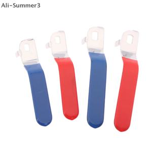 1개 밸브 핸들 레버 철 크롬 도금 교체용 쿼터 턴 플라스틱 그립 블루 DN20 볼 밸브용