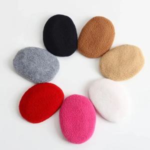 두꺼운 플리스 밴드리스 귀마개 남녀 어린이 겨울 방풍 방수 조절 가능 실내외 귀 보호 귀덮개