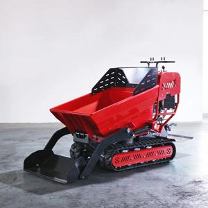 맞춤형 농장 건설 회전식 미니 크롤러 덤퍼 500kg 다기능 유압 미니 트랙 덤퍼