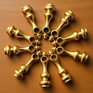 10개 금속 유리 난간 연결 장치 장식용 갤러리 스핀들 가구 하드웨어 액세서리 와인 캐비닛 서빙 카트용