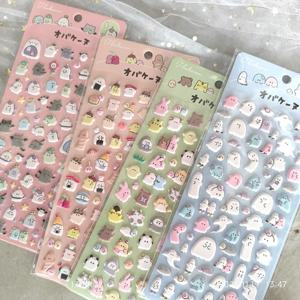 3D 스테레오 스티커 4개 어린이 보상 만화 선물 데칼 사진 앨범 장식 전화 장식 BulingBulingStickers Store