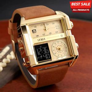 SKMEI 럭셔리 브랜드 밀리터리 디지털 손목시계 남성용 3타임 스포츠 시계 남성용 쿼츠 무브먼트 시계 reloj hombre