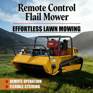 맞춤형 800-1200mm 절단 폭 브러시 커터 - CE 인증 간편 시동 유압 리프팅 플레일 잔디깎이