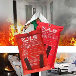 비상용 방화 담요 소화기 담요 화재 진압 직물 난연성 타월 가정용 주방용 화재 안전 천