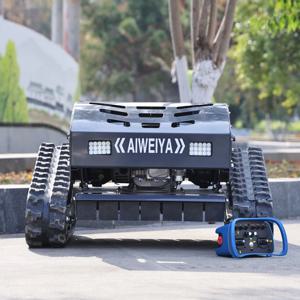 맞춤형 업그레이드 버전 가정용 원격 제어 잔디 깎이 550mm 트랙형 잔디 깎이