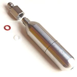 스테인레스 스틸 충전식 캡슐 CO2 카트리지 풍선 키트 충전 호스 퀵 커플러 파고다 커넥터 8MM Male Pulg