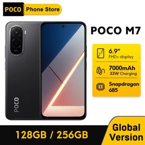 포코 M7 글로벌 버전 스마트폰 128GB/256GB 스냅드래곤 ®   685 7000mAh 배터리, 몰입형 6.9인치 FHD+ 디스플레이, 33W 충전, 50MP, NFC 지원