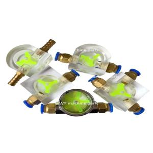 조각 기계 유량계 수냉 모니터 스핀들 모터 회전 관찰자 냉각 표시기 6/8/10/12/16mm 커넥터