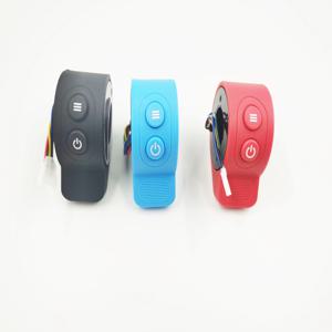 HX X6 X7 트리거 가속기 용 전기 스쿠터 가속기 손가락 엄지 스로틀 속도 제어 스위치, 파란색