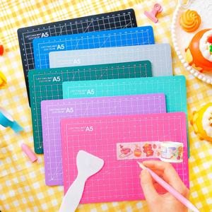 A5 다기능 커팅 매트 Diy 수공예품 미술 조각 보드 종이 조각 패드 고탄성 인성 미술 용품 ​​123