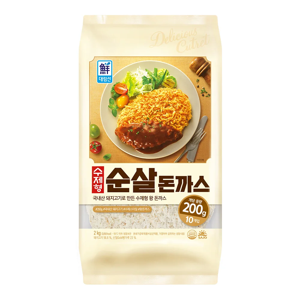 대림 수제형 순살 돈까스 2kg