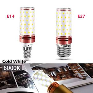 6pcs LED 옥수수 램프 3W 6W 9W 12W 15W 220V 110V 강한 빛 3000K 4000K 6000K E27 E14 램프 홀더 홈 비상 조명