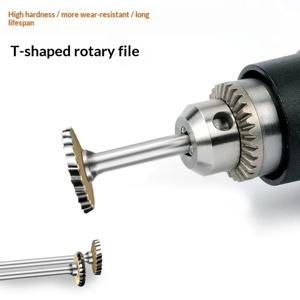 카바이드 로터리 파일 아크 메탈 커터 비트 텅스텐 하드 알루미늄 스톤 플라스틱 조각 금속 작업용