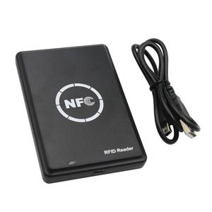 다중 주파수 NFC 스마트 카드 리더 라이터 RFID 복사기 복제기, 125KHz 13.56MHz USB Fob 프로그래머 키 카드 복사 암호화