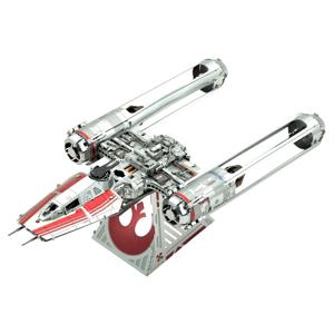 Y-WING 3D 금속 퍼즐 모델 키트, DIY 레이저 컷 퍼즐, 어린이용 직소 장난감