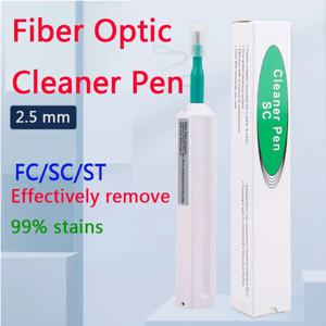SC 원클릭 클리너, 범용 커넥터, 광섬유 청소 펜, SC, ST, LC, FC, 2.5mm, 1.25mm