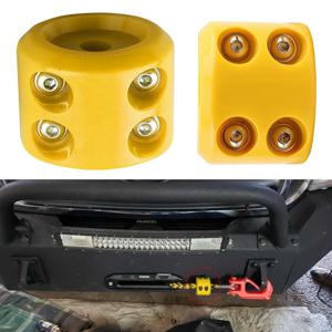 윈치 버퍼 윈치 로프 고무 후크 스토퍼, 오프로드 윈치 케이블 후크 스토퍼 윈치 설치 스토퍼 호이스트 액세서리, 1 개