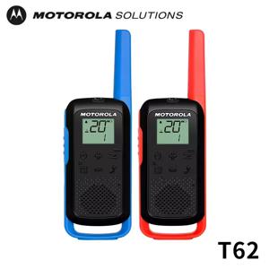 Motorola-Walkie Talkie T62 Go 16개 채널 최대 8km 범위 통화 요금 없음 야외 모험 여행