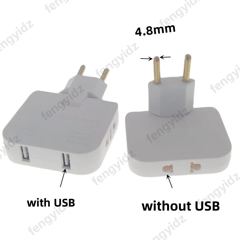 3 in 1 EU 전원 소켓 플러그 어댑터 접이식 미국-EU 여행용 어댑터 전원 변환기 KR 플러그 전기 소켓 AC 콘센트