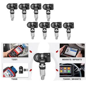 프로그래밍 가능한 TPMS MX 센서, 타이어 압력 센서 모니터, Autel Tool TS408 TS508 ITS600, 315MHZ + 433Mhz, 2-in-1, 8 개