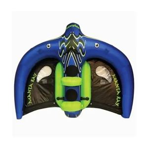 수상 스포츠 장난감 PVC 팽창식 만타 플라잉 레이, 바다용 물 레이 플라잉 물고기 튜브