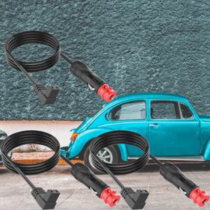 200CM 고품질 자동차 냉장고 따뜻한 확장 전원 케이블 자동차 냉장고 쿨러 코드 12V 플러그 자동차 냉장고 전원 케이블