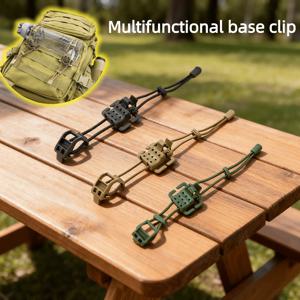 MOLLE 기어 오거나이저 패스너 손전등 물병 고정 다기능 행잉 버클 아웃도어 백팩 조끼 액세서리