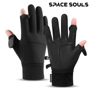 겨울 따뜻한 장갑 남성용 여성용 방풍 터치 스크린 장갑 야외 낚시 러닝 사이클링 스키 장갑