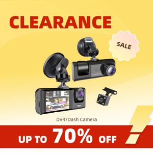 IR 야간 투시 기능이 있는 클리어런스_1080P 대시캠 2/3채널 루프 녹화 2 IPS 스크린 차량용 DVR 비디오 레코더_연속 업데이트