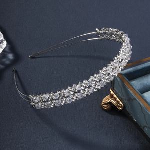 클래식 더블 라인 석 헤어 밴드 xoxo 친구를위한 휴일 선물 신부 웨딩 헤드 피스 헤어 액세서리 무료 배송