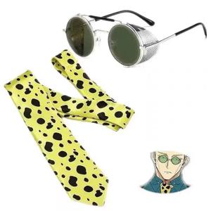 Anime Jujutsu Kaisen 나나미 켄토 넥타이 코스프레 의상 7cm 너비 넥타이 액세서리 파티 생일 선물