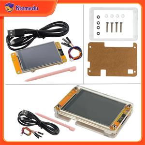 새로운 2.8인치 ESP32-2432S028R ESP32 디스플레이 ILI9341 저항막 터치스크린 TFT LCD 모듈 ESP-32 개발 보드 아크릴 케이스