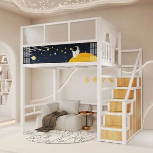 어린이용 침대 높고 낮은 침대 이층 침대