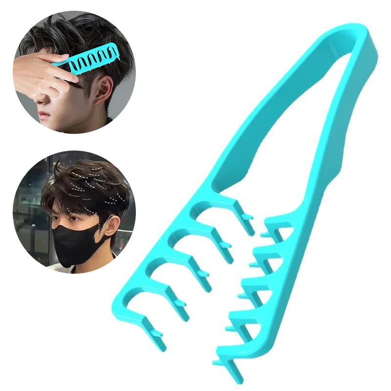 볼류마이징 와이드 치아 헤어 스타일링 빗 컬링 도구 남성용 푹신한 질감 모든 헤어 유형에 이상적 헤어 스타일링 도구