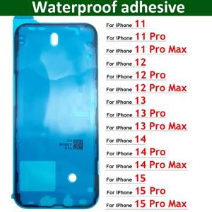 OEM For iPhone 11 12 13 14 15 Pro Max Plus LCD 화면 디스플레이 접착제 방수 스티커 접착 프레임 씰 테이프