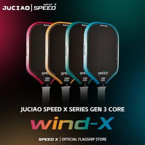 JUCiAO Gen3 열성형 T700 원시 탄소 섬유 피클볼 패들(파워 및 스핀용)(16MM)