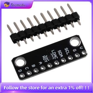 MCP4728 12비트 쿼드 디지털-아날로그 변환기 I2C 인터페이스 EEPROM 메모리 DAC 브레이크아웃 센서 모듈이 포함된 저전력 GY-MCP4728